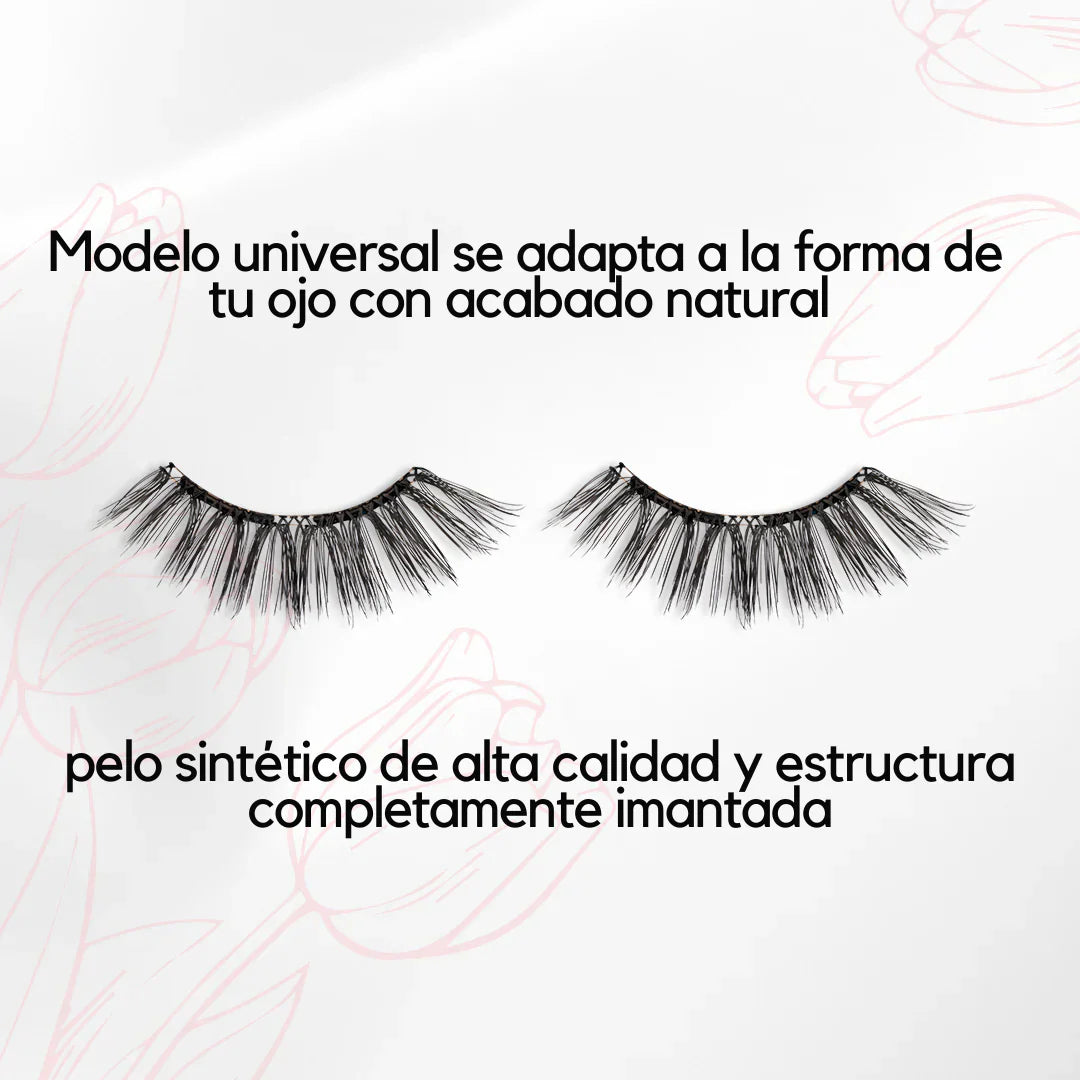 MagnaPro™ – Pestañas Magnéticas 2x1, Resalta Tu Mirada en Segundos