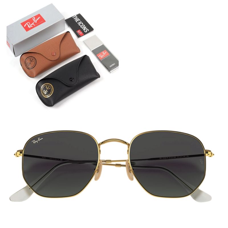 Ray-Ban Hexagonales + Estuche de Lujo| Elegancia y Cuidado Visual